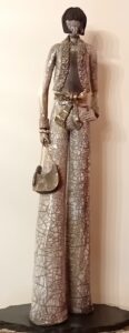 L'ÉTINCELLE - Céramique en Raku. Pièce unique